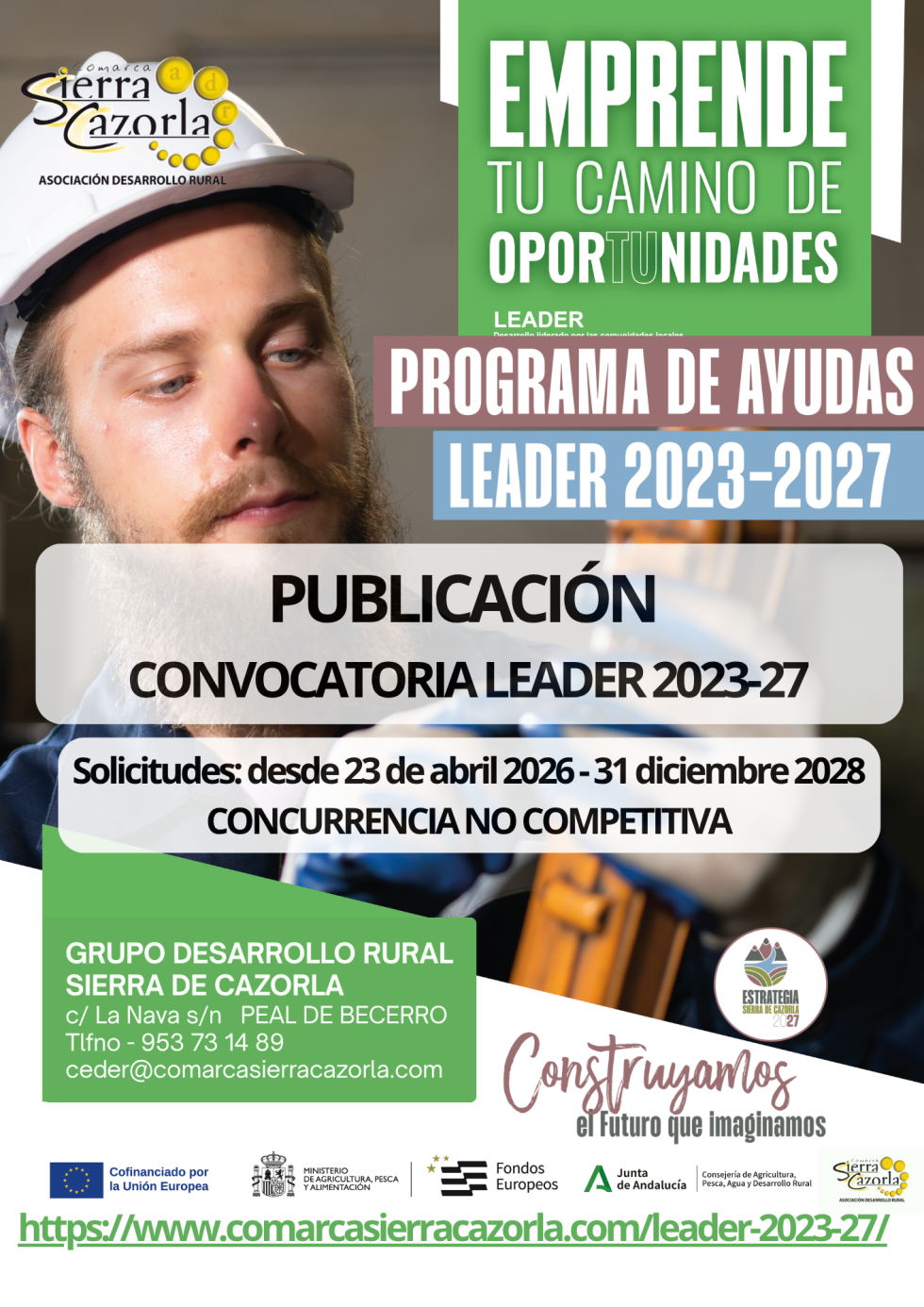 Publicada la convocatoria de Ayudas Leader - Lo Que Pasa en Pozo Alcón